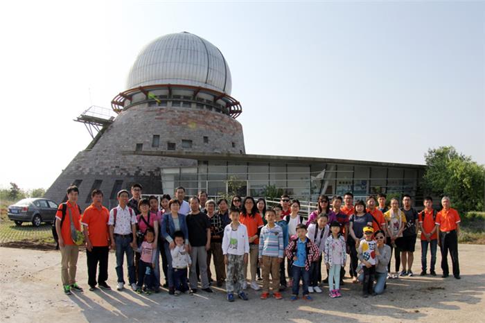 “天文科普之旅”活动来到紫台盱眙观测站